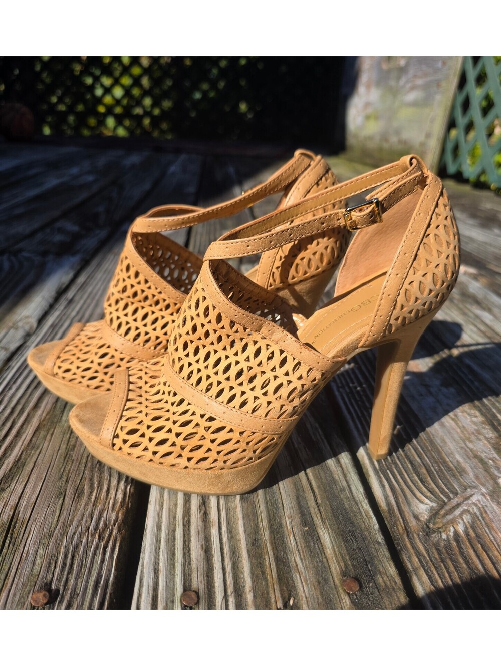 BCBGeneration "Anja" Platform High Heel Sandals